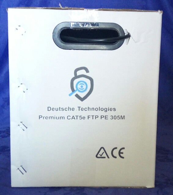 CABLE-OUT-PRO | 305m Grounded External CAT5e A-Tick