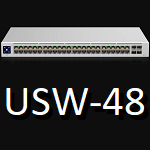 UniFi 48-Port Managed Switch, carton of 2 ea
