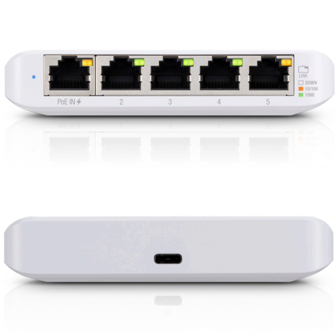 UniFi 5-Port Managed GbE Switch, carton of 30 ea