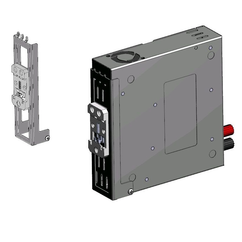 DIN Rail Mount for WS-8-150-DC