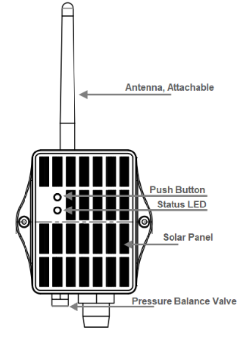D20-LS-AU915 | LoRaWAN Outdoor Temperature Sensor | Solar