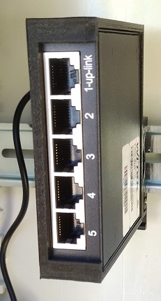 DIN-SG105 | DIN kit for WI-SG105 Switch