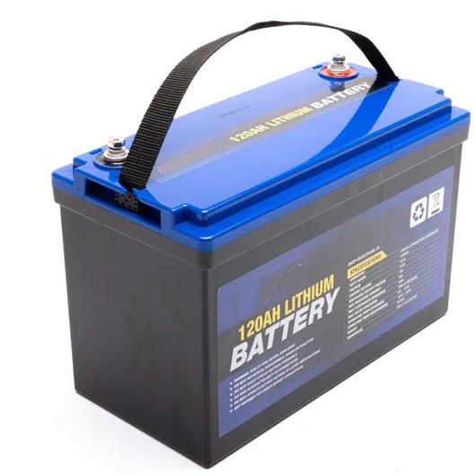 Battery, 12V x 120Ah LiFePO4 (Lithium), carton of 1 ea