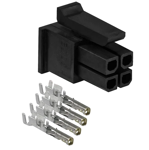4-Pin Industrial Plug for Teltonika, carton of 10 ea