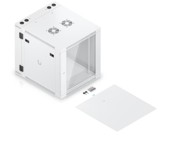 Shop 12U Rack Cabinet, 600mm deep, Glass, Swing re Online | Freenet ...