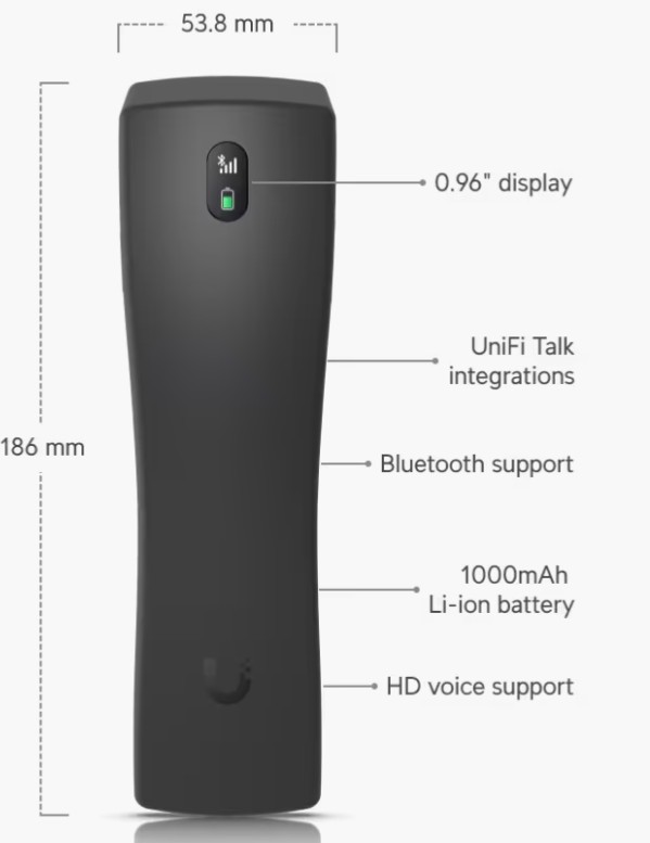 UT-G3-HANDSET | UniFi Talk G3 Wireless Handset