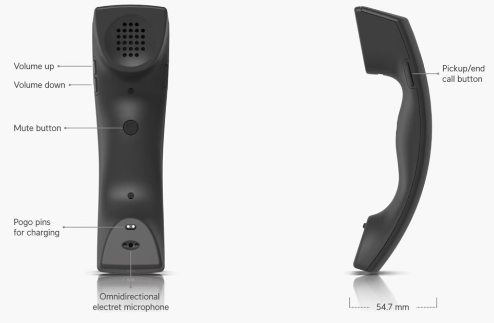 UT-G3-HANDSET | UniFi Talk G3 Wireless Handset