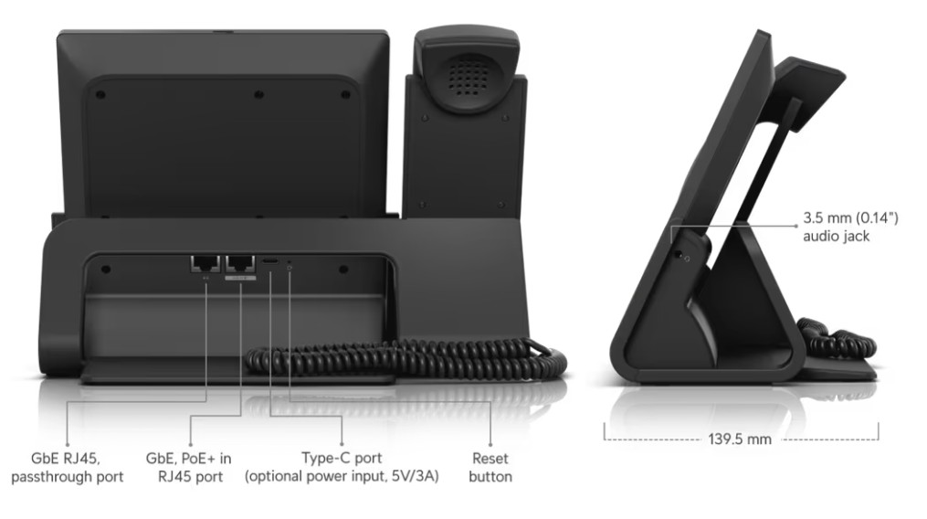 UTP-G3-Touch-Enterprise | UniFi Talk Phone - G3 Touch Enterprise