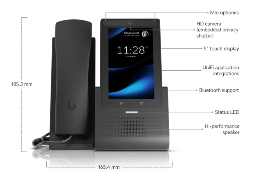 UTP-G3-Touch-Pro | UniFi Talk G3 Touch Pro Phone