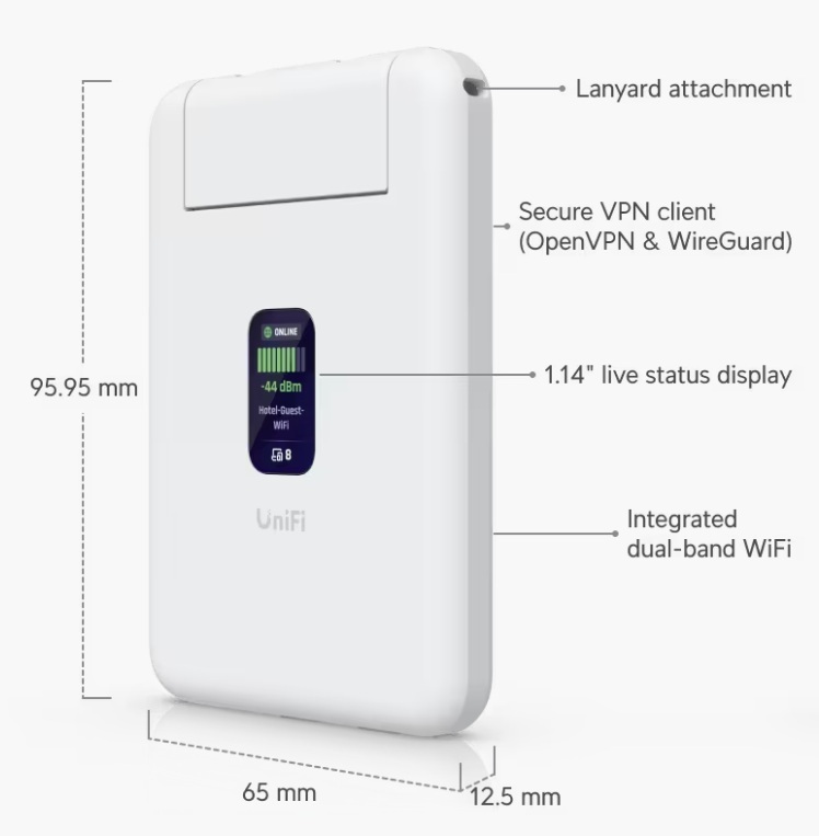 Shop UniFi UTR Travel Router - Ultra Slim Online | Freenet Warehouse ...