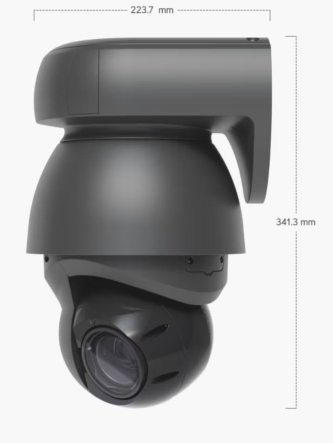 UVC-AI-PTZ-B | Protect AI PTZ Industrial Camera | Black