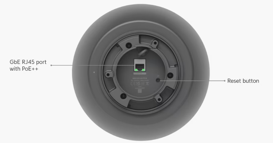 UVC-AI-PTZ-B | Protect AI PTZ Industrial Camera | Black