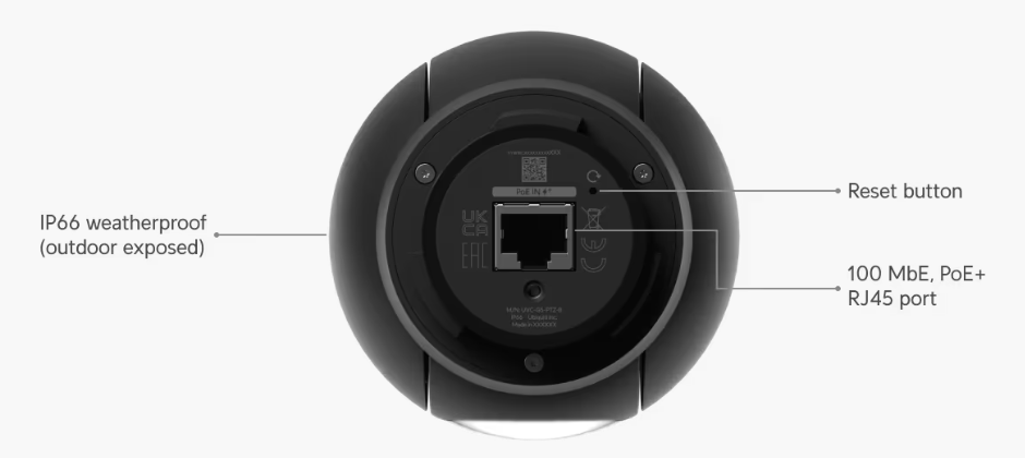UVC-G5-PTZ-B | UniFi Protect G5 PTZ Camera | Black