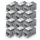 Cat6A Keystone Coupler, 12-Pack