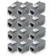 Cat6A Keystone Jack | 12-pack
